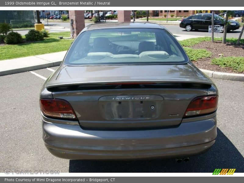 Bronzemist Metallic / Neutral 1999 Oldsmobile Intrigue GL