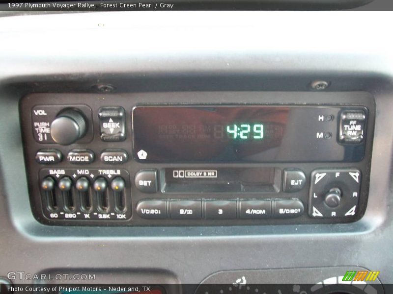 Forest Green Pearl / Gray 1997 Plymouth Voyager Rallye
