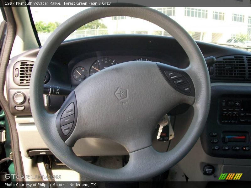 Forest Green Pearl / Gray 1997 Plymouth Voyager Rallye