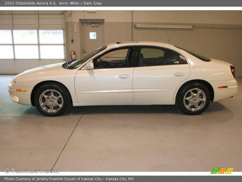 Arctic White / Dark Gray 2001 Oldsmobile Aurora 4.0