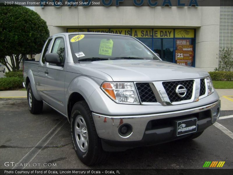 Radiant Silver / Steel 2007 Nissan Frontier XE King Cab