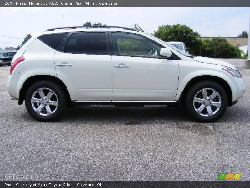 Glacier Pearl White / Cafe Latte 2007 Nissan Murano SL AWD