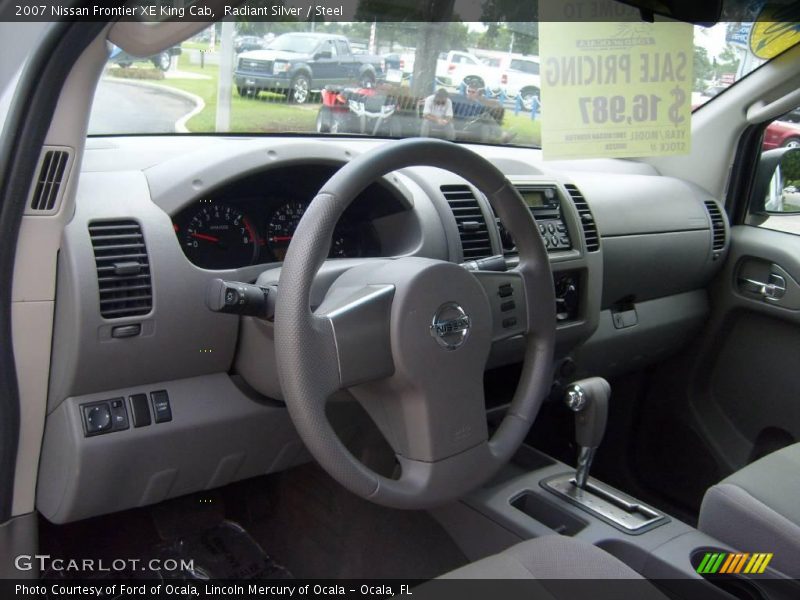 Radiant Silver / Steel 2007 Nissan Frontier XE King Cab