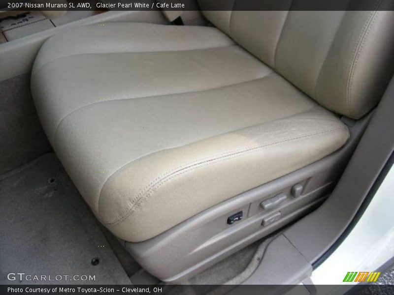 Glacier Pearl White / Cafe Latte 2007 Nissan Murano SL AWD