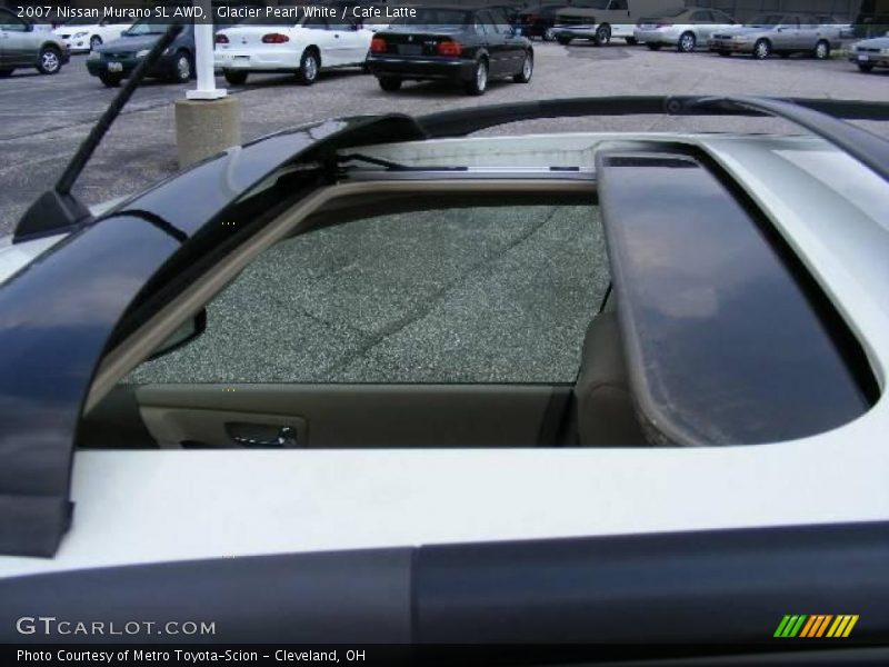 Glacier Pearl White / Cafe Latte 2007 Nissan Murano SL AWD