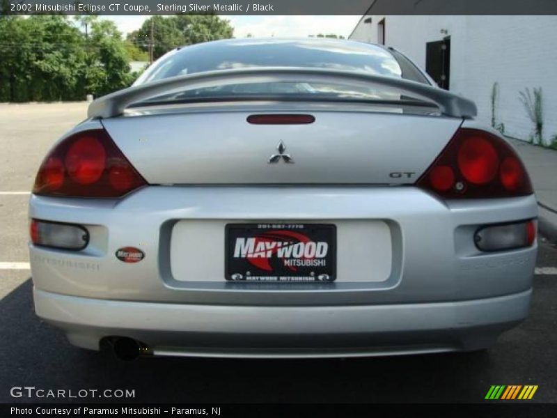 Sterling Silver Metallic / Black 2002 Mitsubishi Eclipse GT Coupe