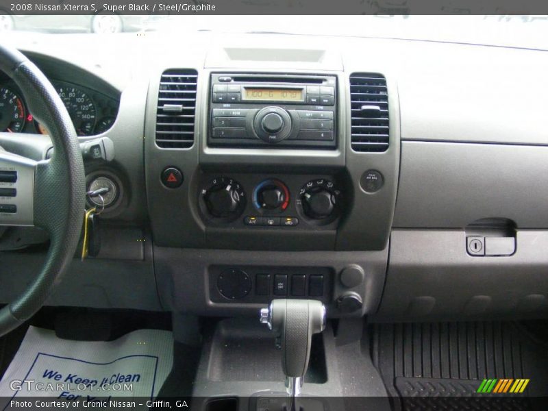 Super Black / Steel/Graphite 2008 Nissan Xterra S