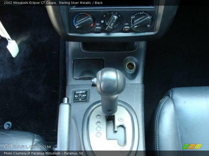 Sterling Silver Metallic / Black 2002 Mitsubishi Eclipse GT Coupe