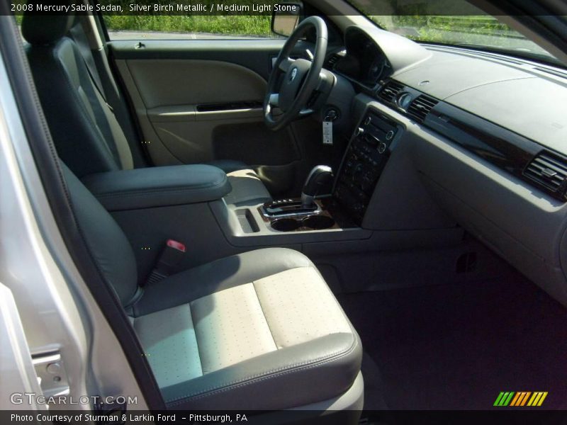 Silver Birch Metallic / Medium Light Stone 2008 Mercury Sable Sedan