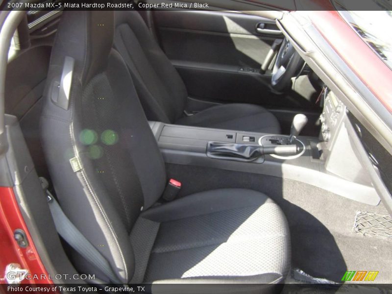Copper Red Mica / Black 2007 Mazda MX-5 Miata Hardtop Roadster