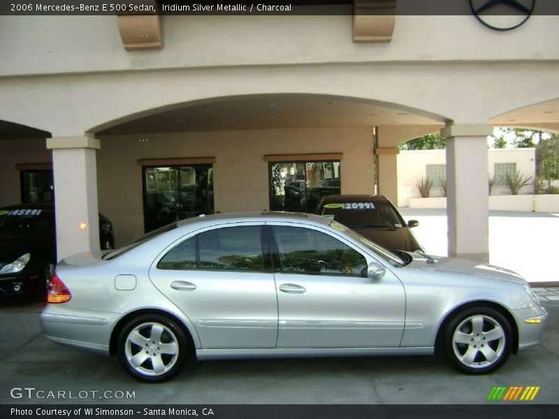 Iridium Silver Metallic / Charcoal 2006 Mercedes-Benz E 500 Sedan