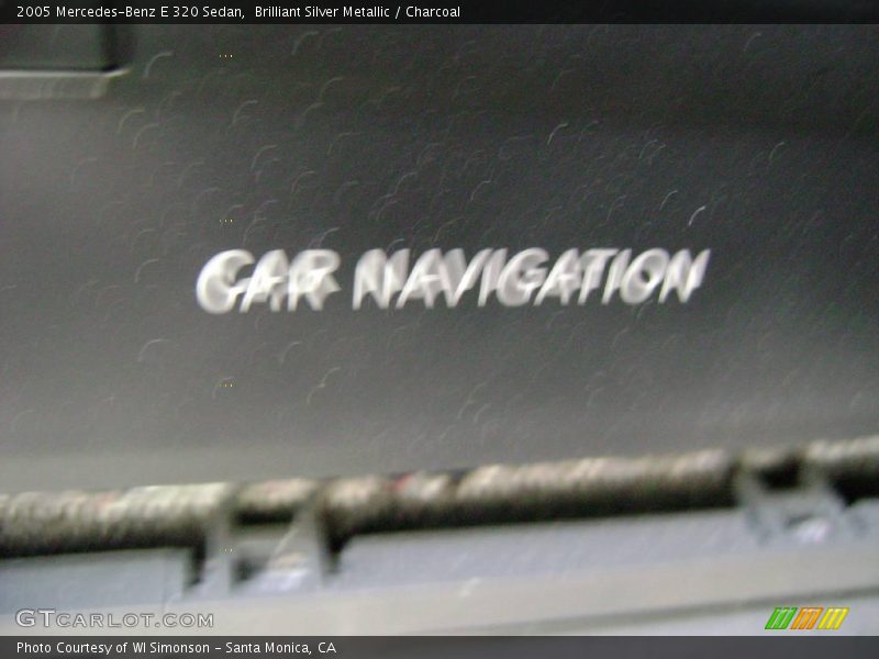 Brilliant Silver Metallic / Charcoal 2005 Mercedes-Benz E 320 Sedan