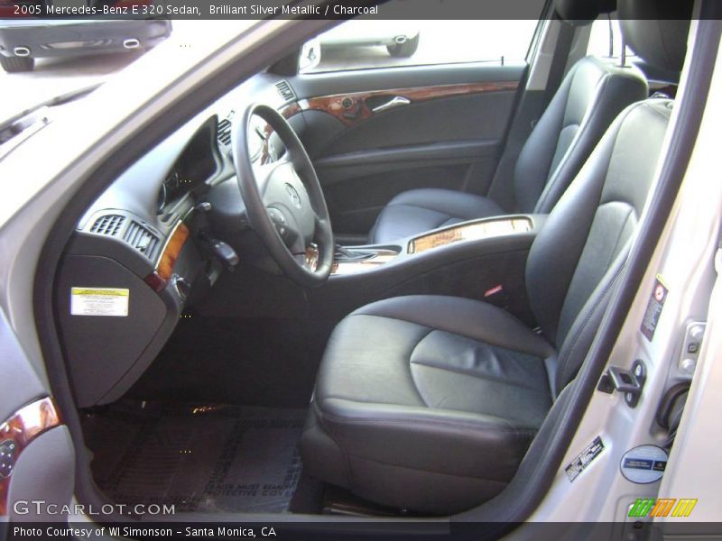 Brilliant Silver Metallic / Charcoal 2005 Mercedes-Benz E 320 Sedan