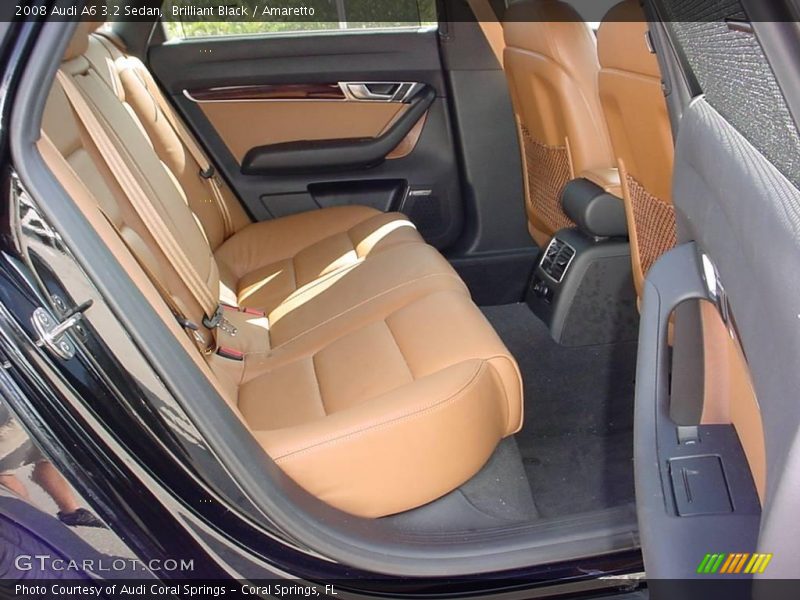 Brilliant Black / Amaretto 2008 Audi A6 3.2 Sedan