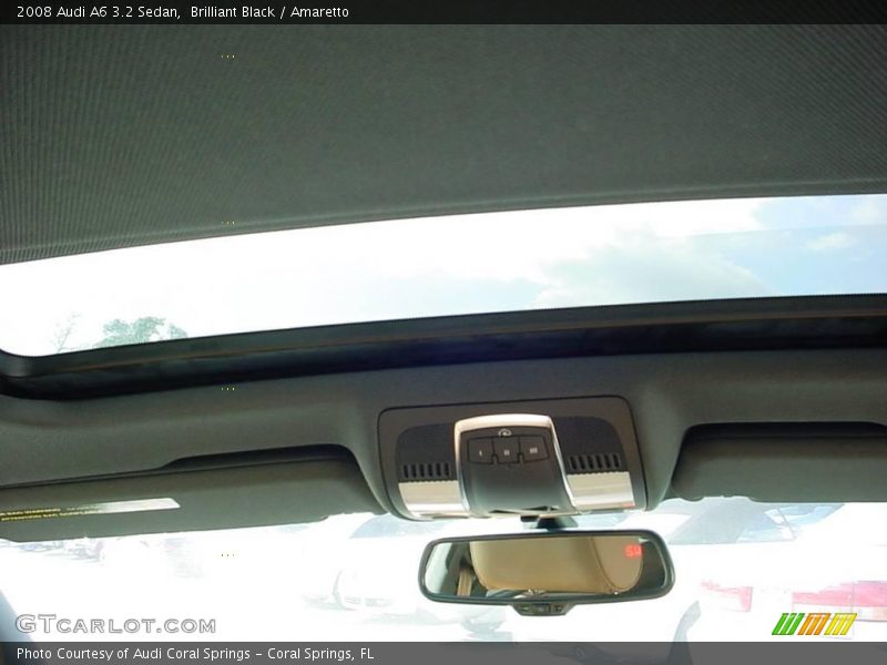 Brilliant Black / Amaretto 2008 Audi A6 3.2 Sedan