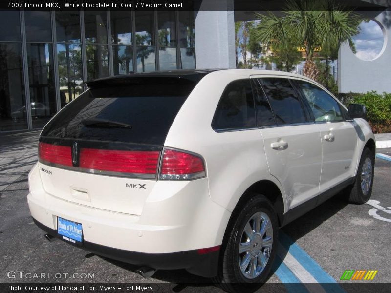 White Chocolate Tri Coat / Medium Camel 2007 Lincoln MKX