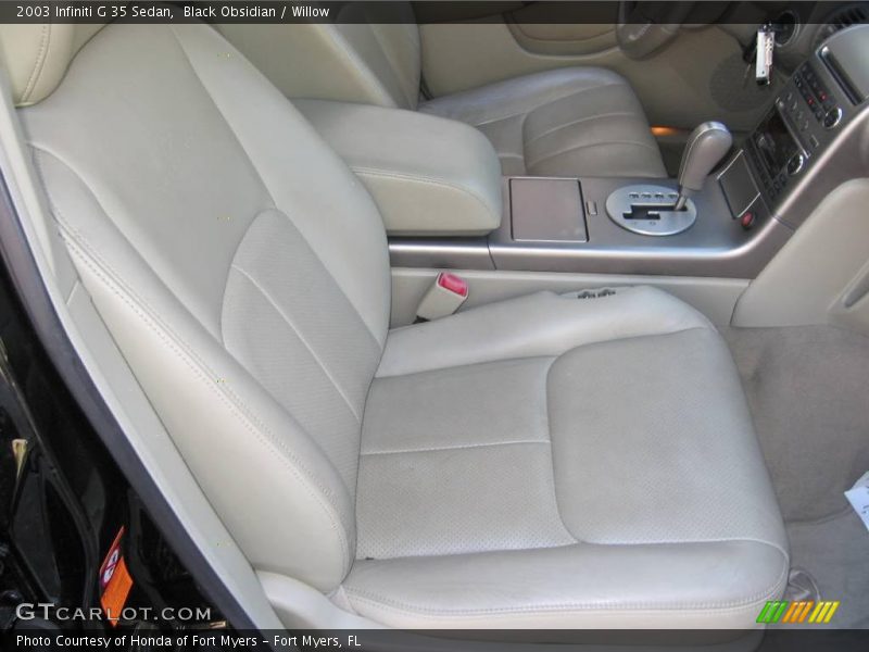 Black Obsidian / Willow 2003 Infiniti G 35 Sedan