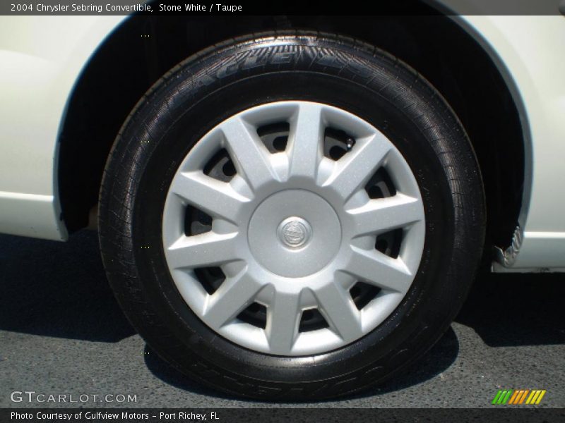 Stone White / Taupe 2004 Chrysler Sebring Convertible