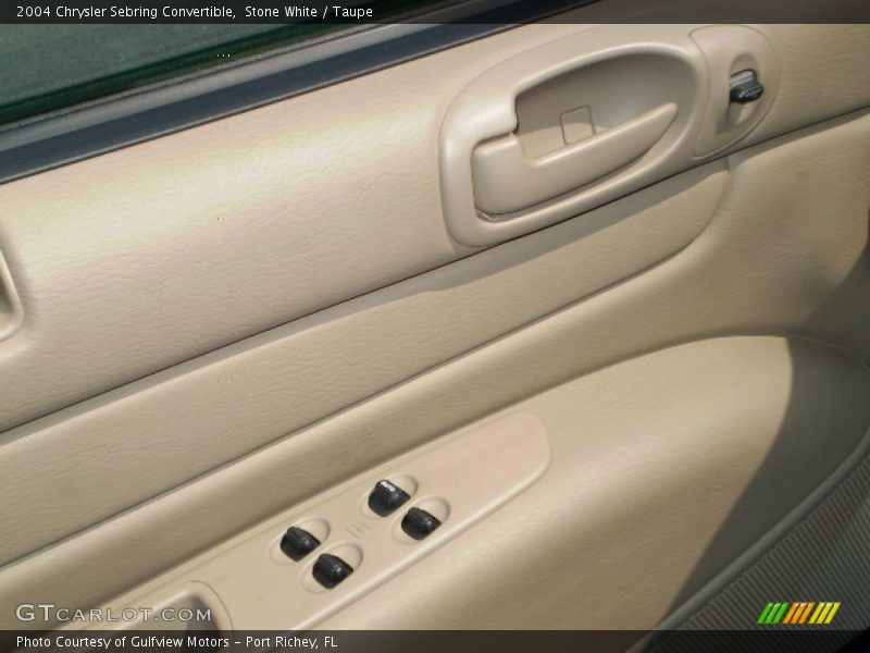 Stone White / Taupe 2004 Chrysler Sebring Convertible