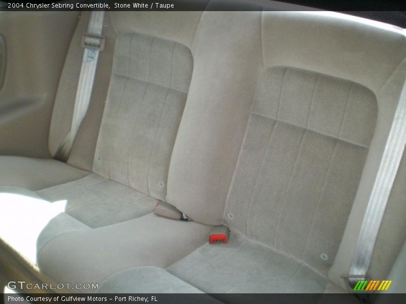 Stone White / Taupe 2004 Chrysler Sebring Convertible