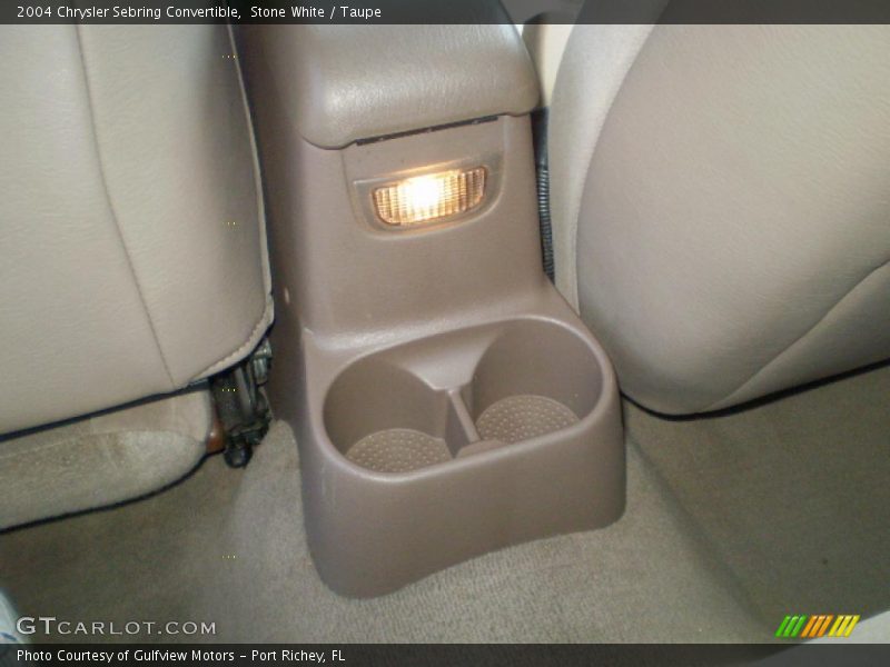 Stone White / Taupe 2004 Chrysler Sebring Convertible