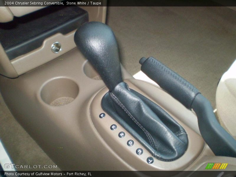 Stone White / Taupe 2004 Chrysler Sebring Convertible