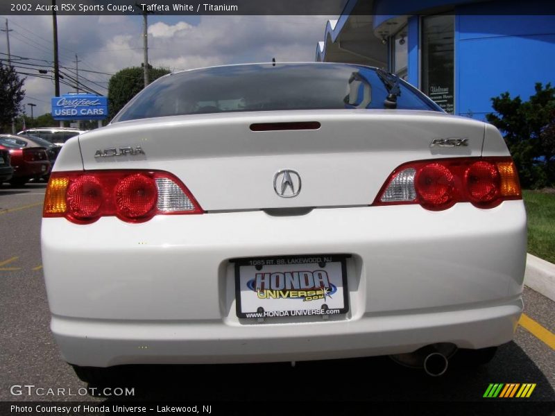 Taffeta White / Titanium 2002 Acura RSX Sports Coupe