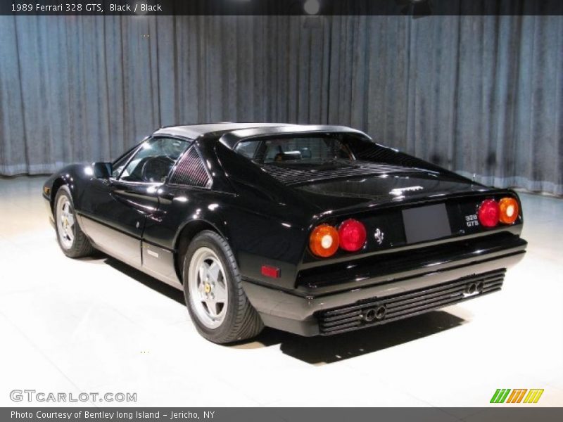 Black / Black 1989 Ferrari 328 GTS