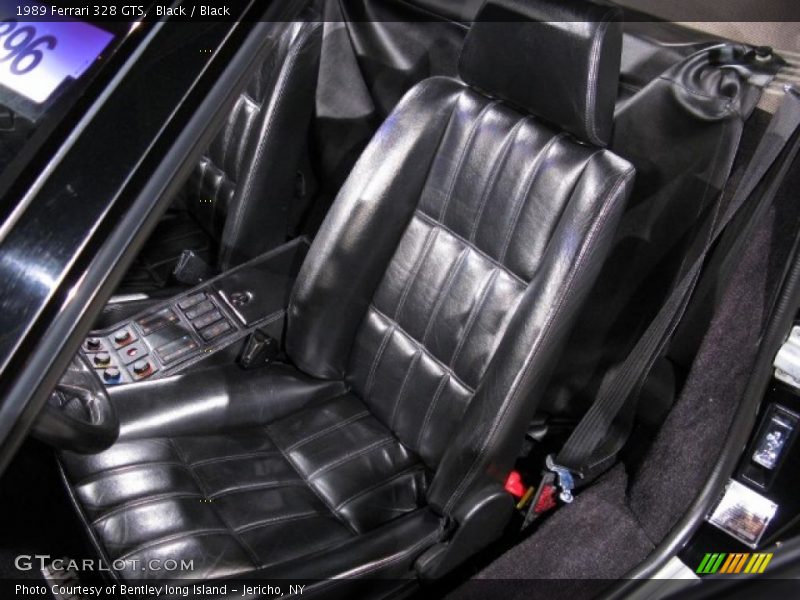 1989 328 GTS Black Interior