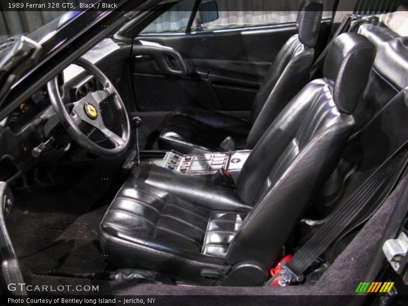  1989 328 GTS Black Interior