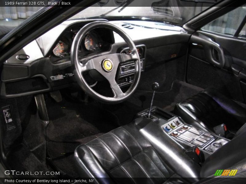 Black Interior - 1989 328 GTS 