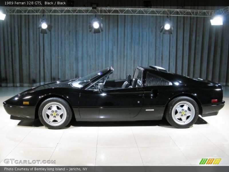 Black / Black 1989 Ferrari 328 GTS