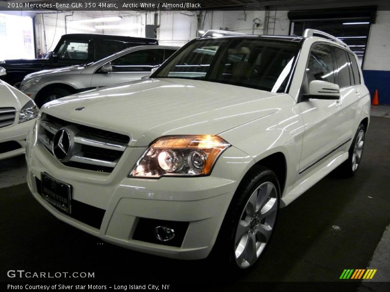 Arctic White / Almond/Black 2010 Mercedes-Benz GLK 350 4Matic