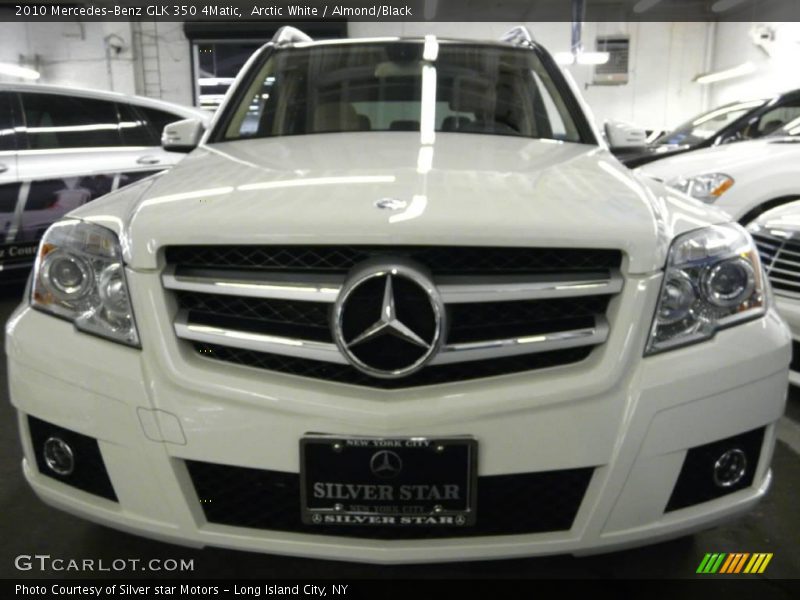 Arctic White / Almond/Black 2010 Mercedes-Benz GLK 350 4Matic