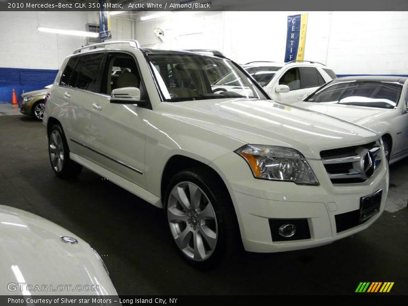 Arctic White / Almond/Black 2010 Mercedes-Benz GLK 350 4Matic