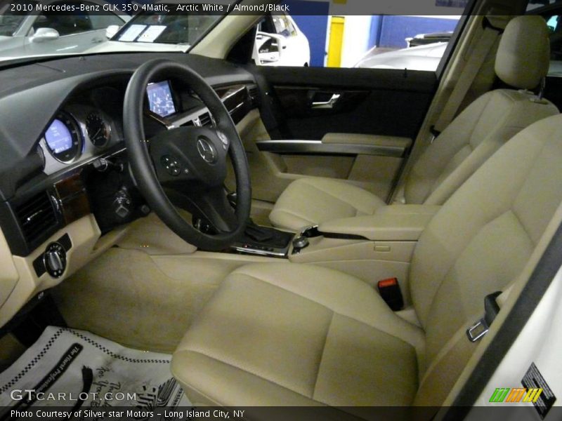 Arctic White / Almond/Black 2010 Mercedes-Benz GLK 350 4Matic