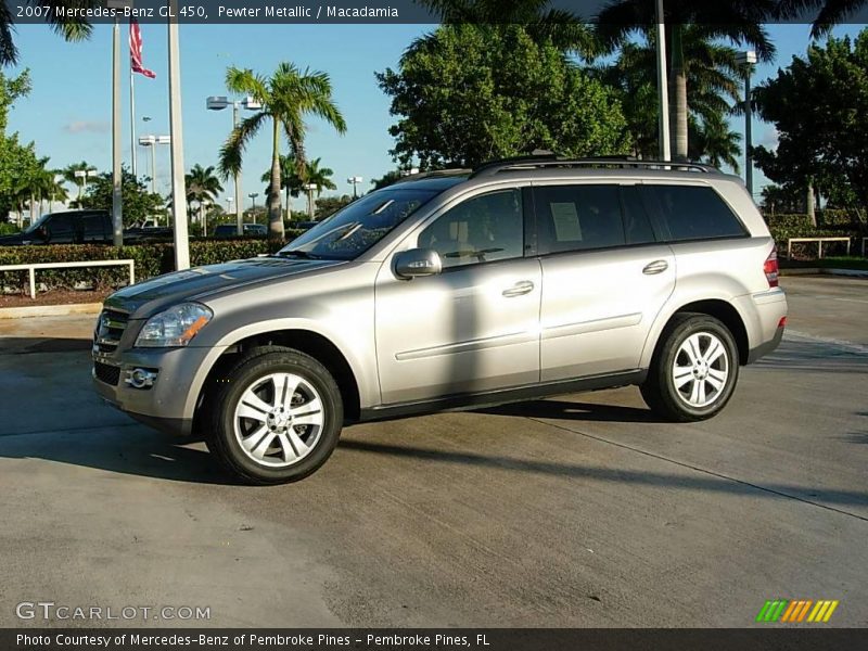 Pewter Metallic / Macadamia 2007 Mercedes-Benz GL 450