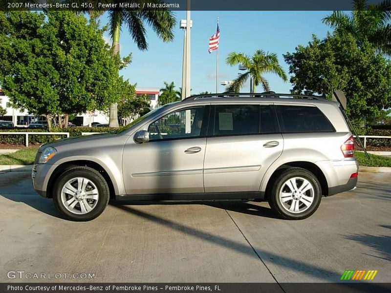 Pewter Metallic / Macadamia 2007 Mercedes-Benz GL 450