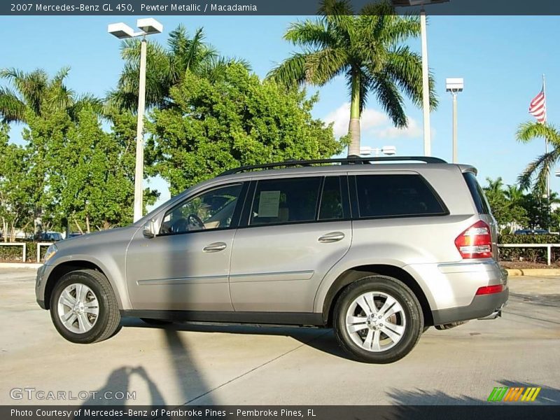 Pewter Metallic / Macadamia 2007 Mercedes-Benz GL 450