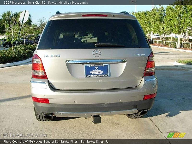 Pewter Metallic / Macadamia 2007 Mercedes-Benz GL 450