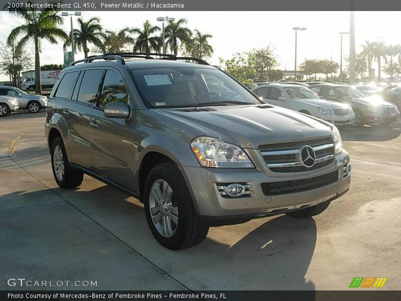 Pewter Metallic / Macadamia 2007 Mercedes-Benz GL 450