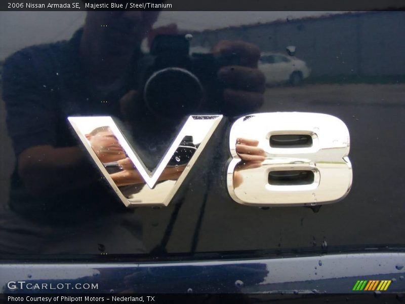 Majestic Blue / Steel/Titanium 2006 Nissan Armada SE