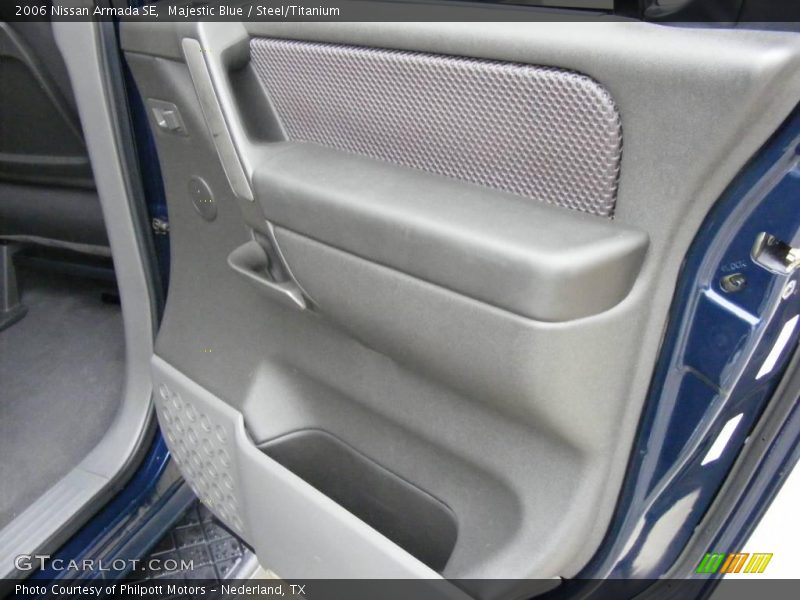 Majestic Blue / Steel/Titanium 2006 Nissan Armada SE