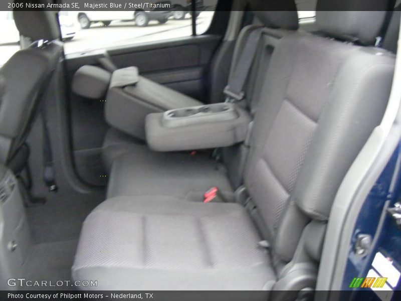 Majestic Blue / Steel/Titanium 2006 Nissan Armada SE