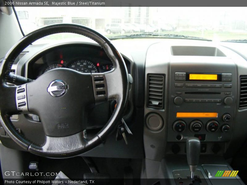 Majestic Blue / Steel/Titanium 2006 Nissan Armada SE
