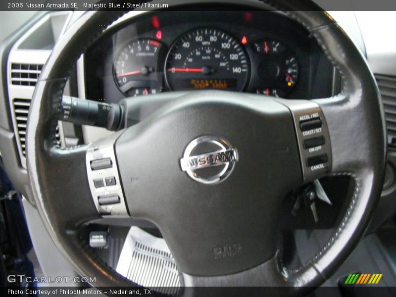 Majestic Blue / Steel/Titanium 2006 Nissan Armada SE
