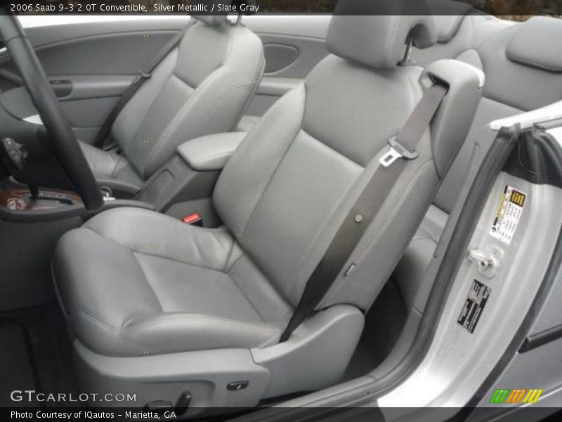 Silver Metallic / Slate Gray 2006 Saab 9-3 2.0T Convertible