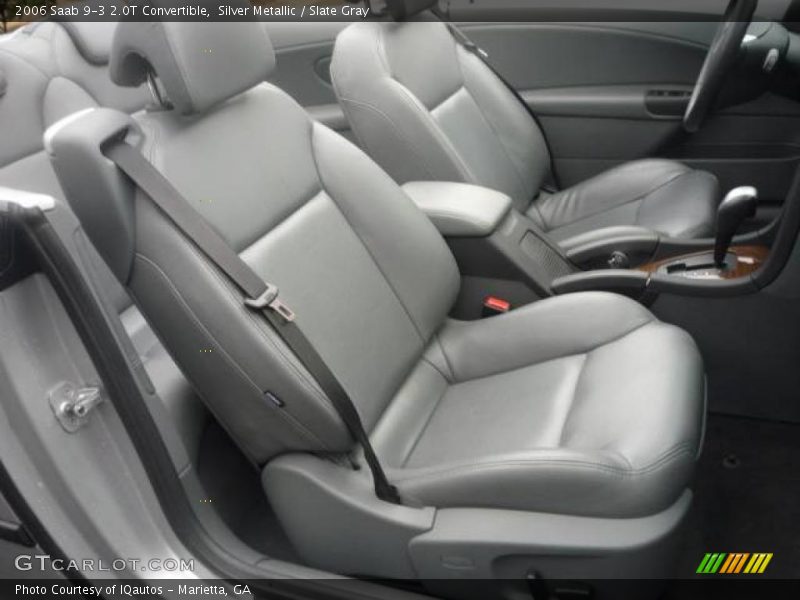 Silver Metallic / Slate Gray 2006 Saab 9-3 2.0T Convertible