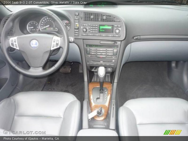 Silver Metallic / Slate Gray 2006 Saab 9-3 2.0T Convertible