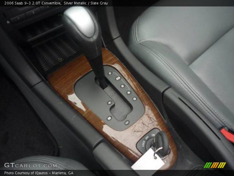 Silver Metallic / Slate Gray 2006 Saab 9-3 2.0T Convertible